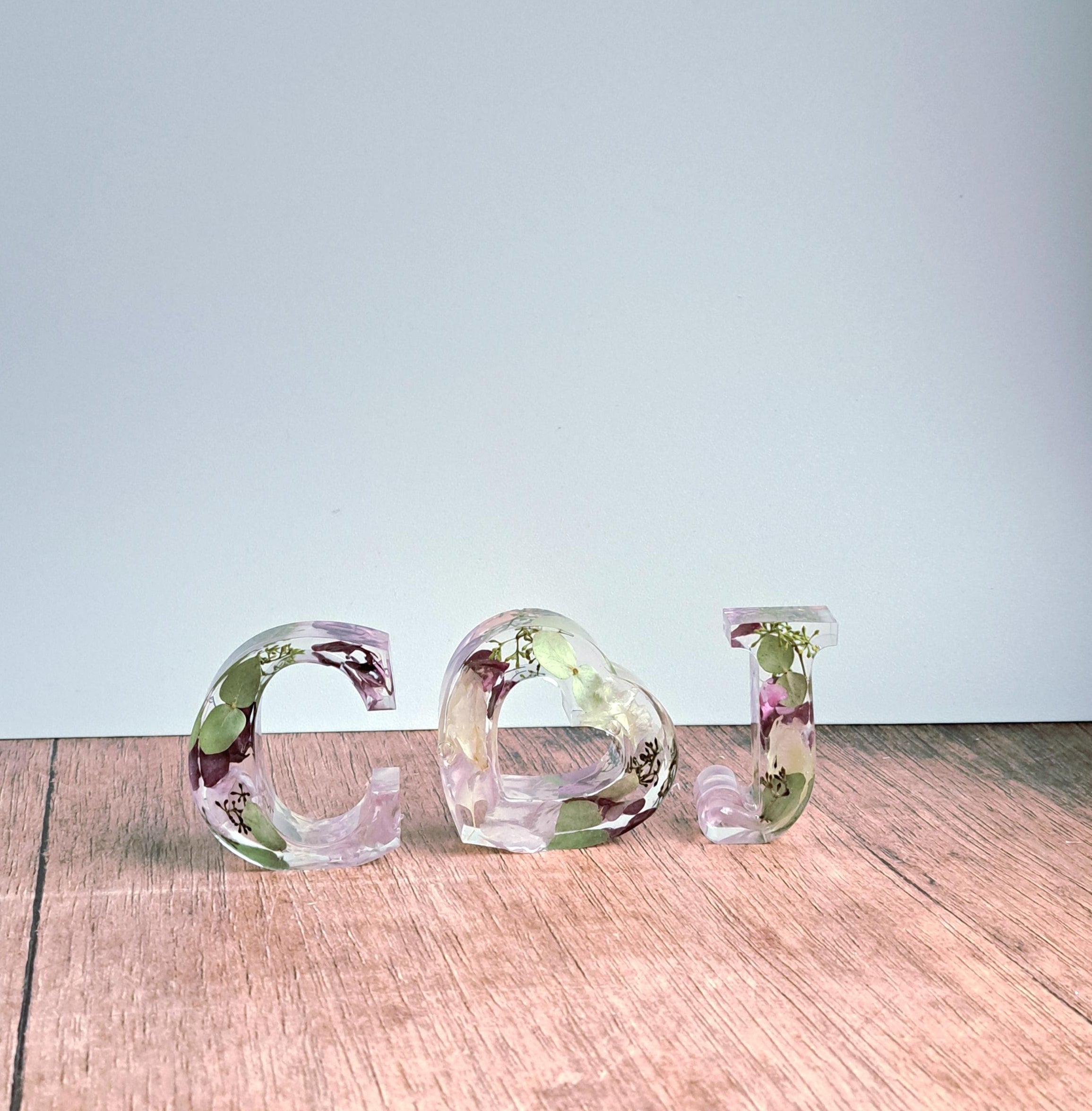 Buchstaben mini, 1 cm tief - 5 cm hoch